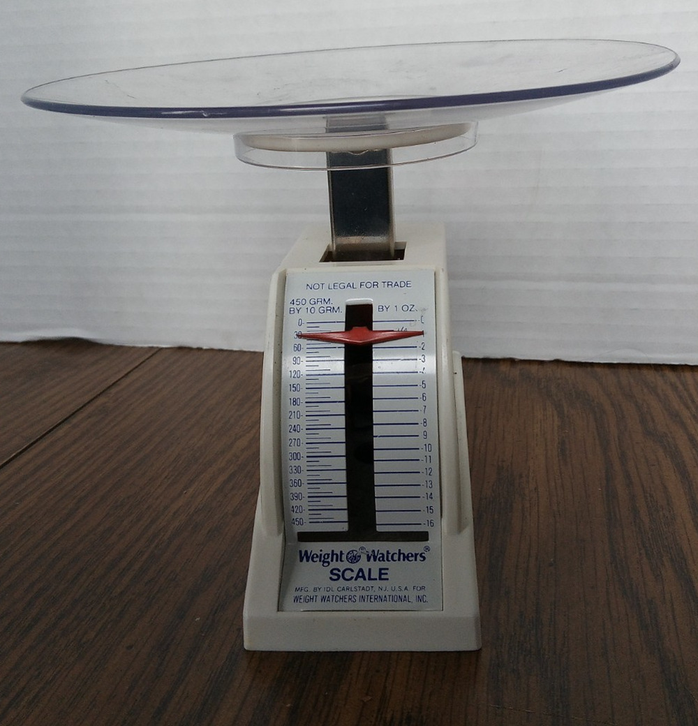 Vintage Weight Watchers Food Scale By IDL